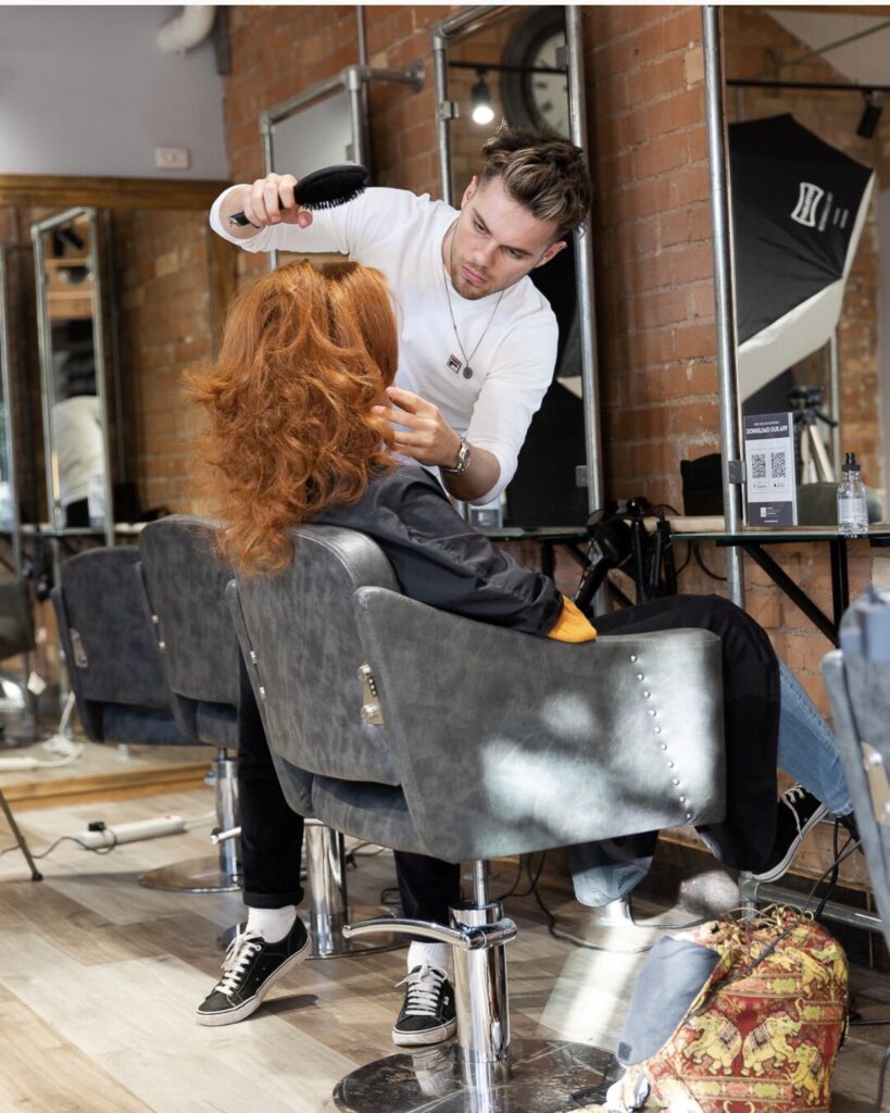 Best hairdresser in Somerset Cameron Willetts at Combers Inside Out Hairdressing Taunton