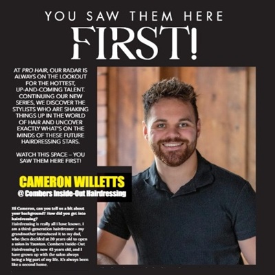 Pro Hair Names Cameron ‘Up-And-Coming Talent’