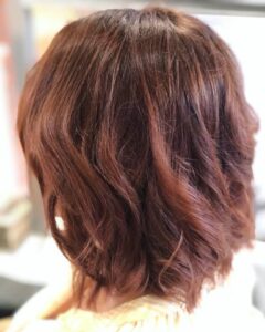 Cherry cola colour for autumn at Combers in Taunton