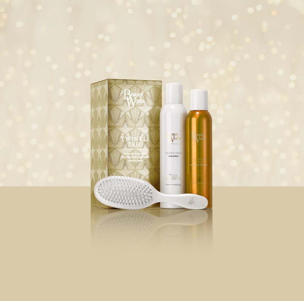 Beauty Works twinkle trio gift set at Combers Salon in Somerset