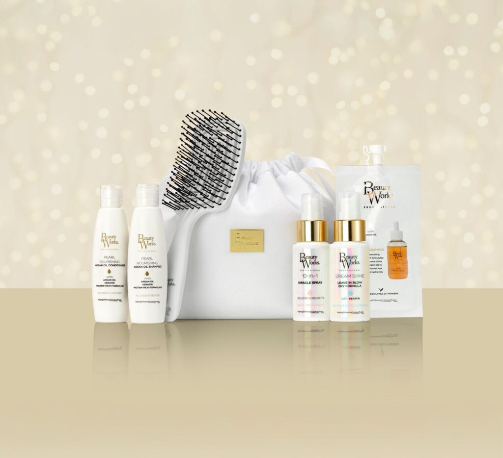 Merry minis Beauty Works gift set at Combers Inside Out Salon in Taunton