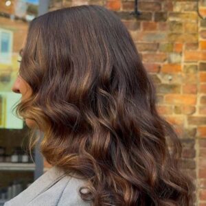Espresso brown hair trend at Combers Inside Out Salon in Taunton