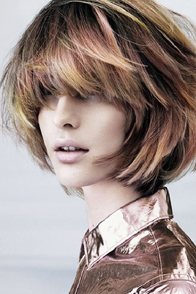layered hairstyles at top hairdressers Taunton