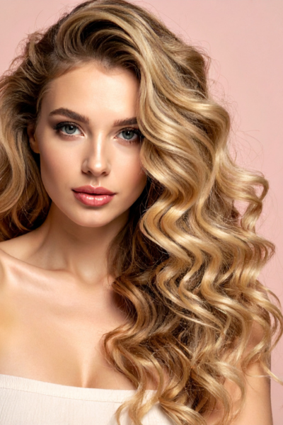 Champagne blonde hair Taunton