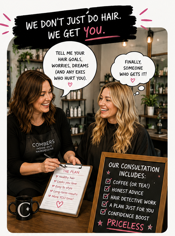 Consultations at Combers Hairdressers in Taunton